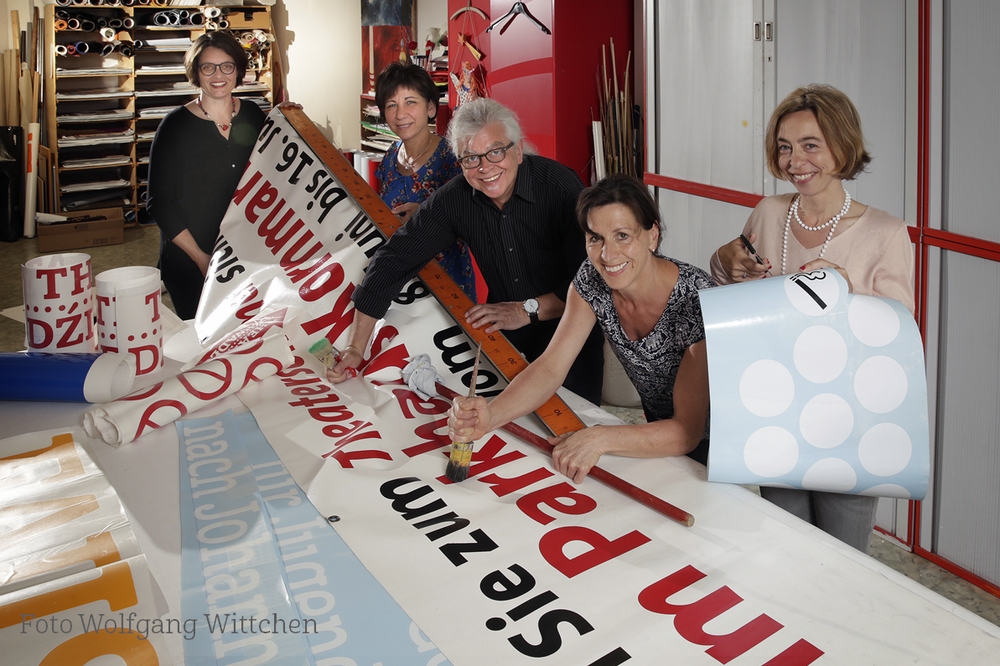 Gruppenfoto Abteilung Werbung
